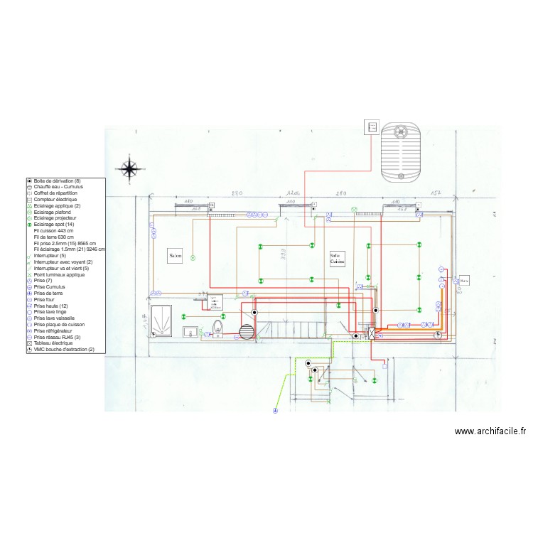 ELEC Mémé. Plan de 0 pièce et 0 m2