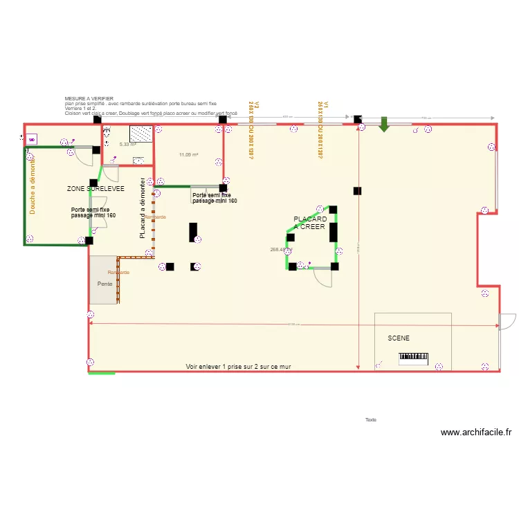 NEGRESKO 3 electricite sol 1. Plan de 