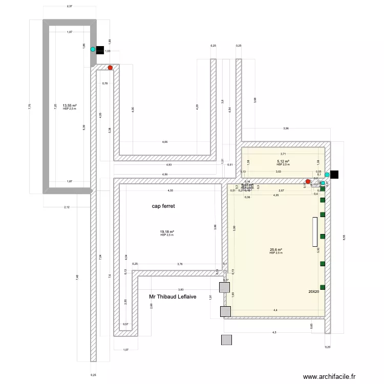 CAP FERRET . Plan de CAP FERRET . Plan de