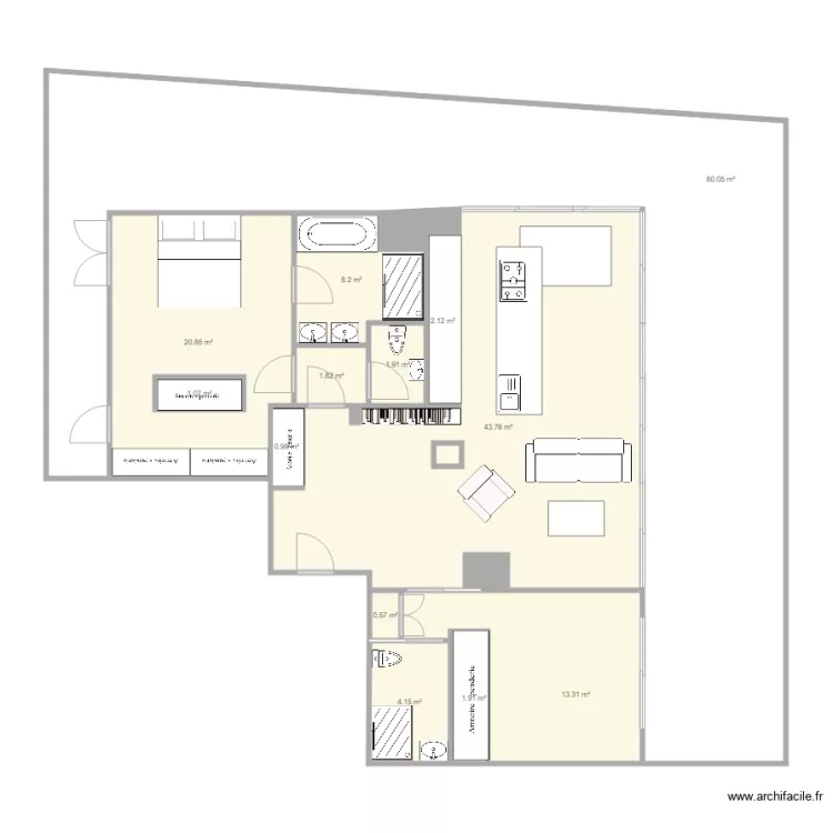 Plan Albert 1er. Plan de 