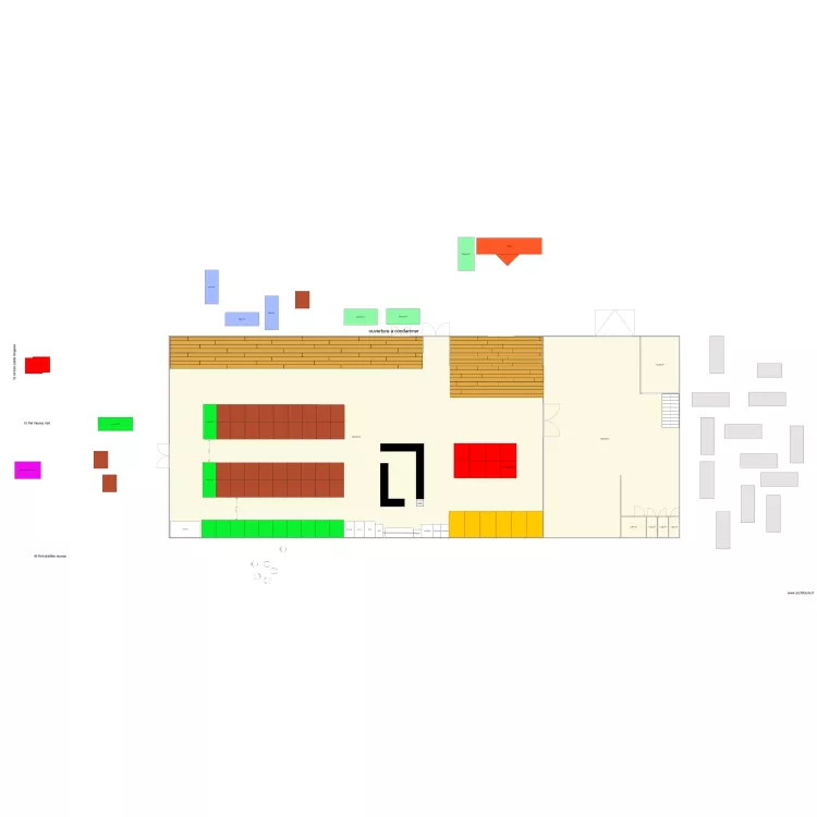 Montpellier fabrice. Plan de 