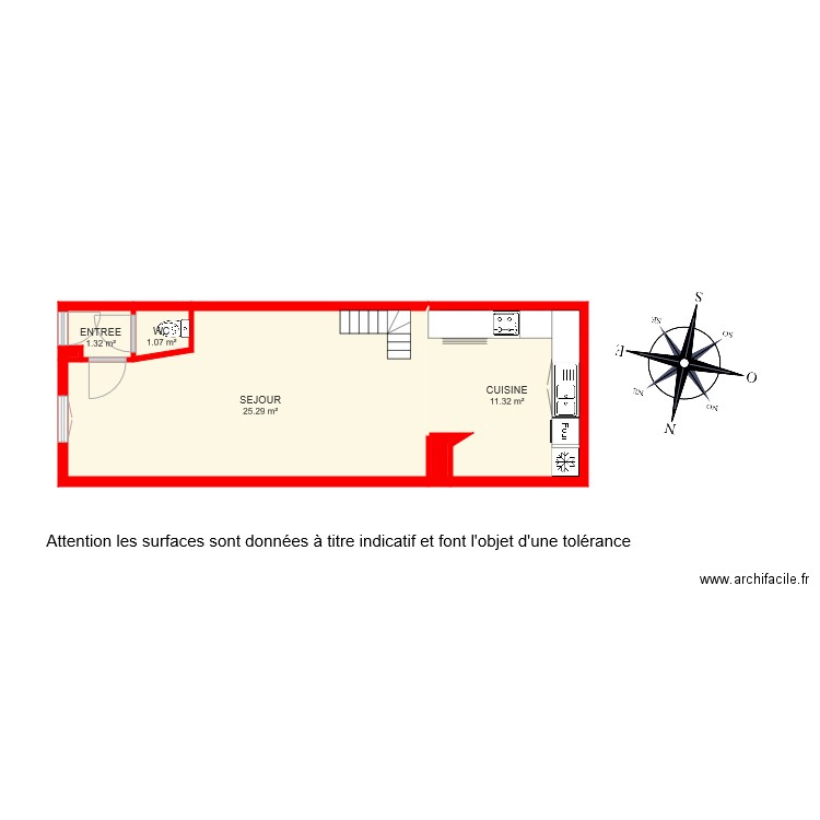 BI 6550 RDC M. Plan de 0 pièce et 0 m2