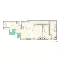 Verseny 14 1er 2Qm lumineux am&eacute;nagement