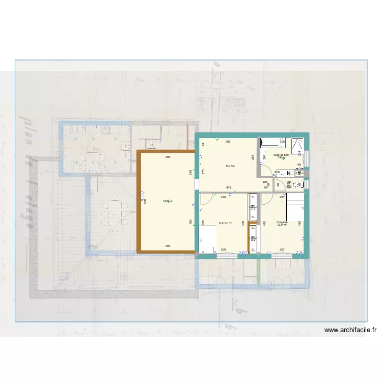 Colonel Noel. Plan de 