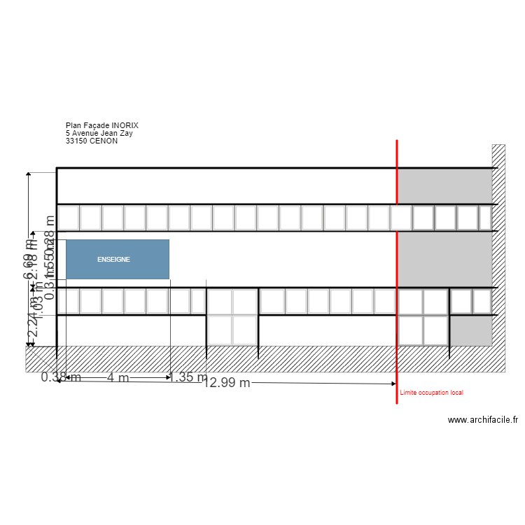 Enseigne INORIX. Plan de 0 pièce et 0 m2