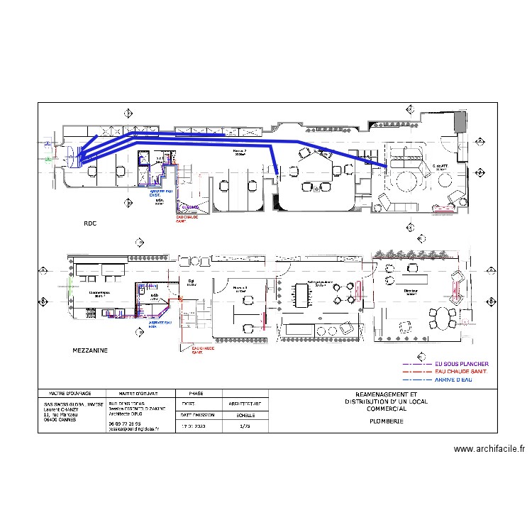 florella rdc clim. Plan de 0 pièce et 0 m2