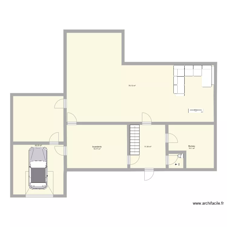 maisons. Plan de 