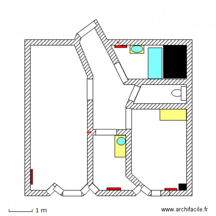 ANtigone . Plan de 0 pièce et 0 m2