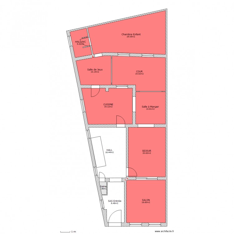 Consolation. RDC.2. Plan de 0 pièce et 0 m2