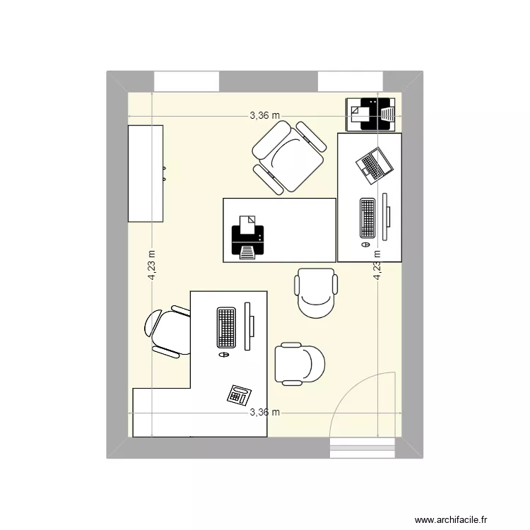bureau Admissions. Plan de bureau Admissions. Plan de