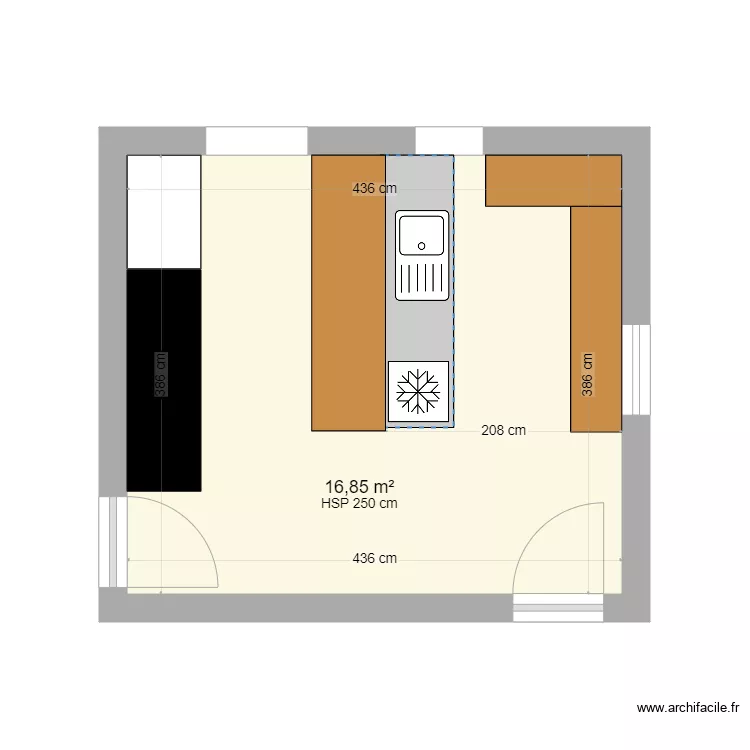 Les 3 faisans. Plan de 