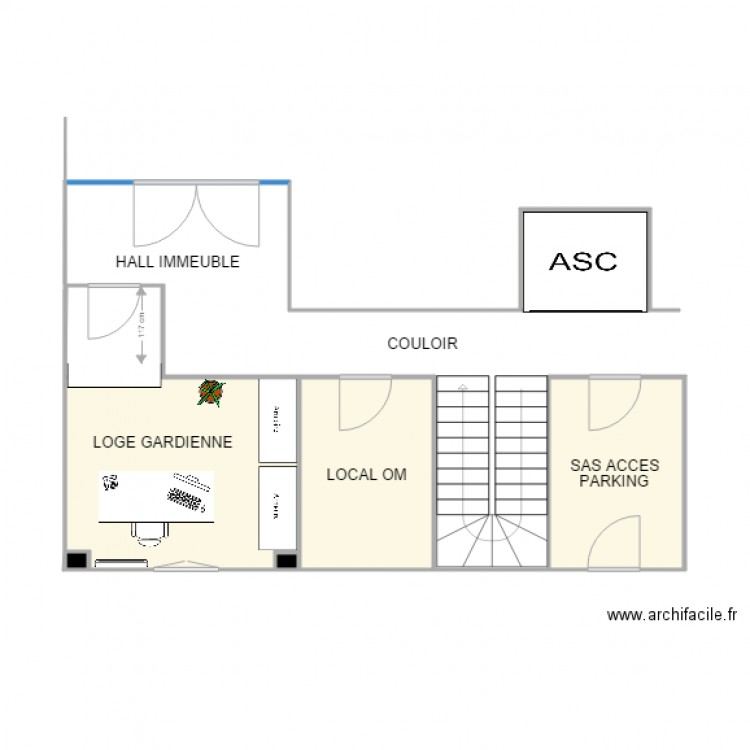 LOGE VINCENNES 3. Plan de 0 pièce et 0 m2