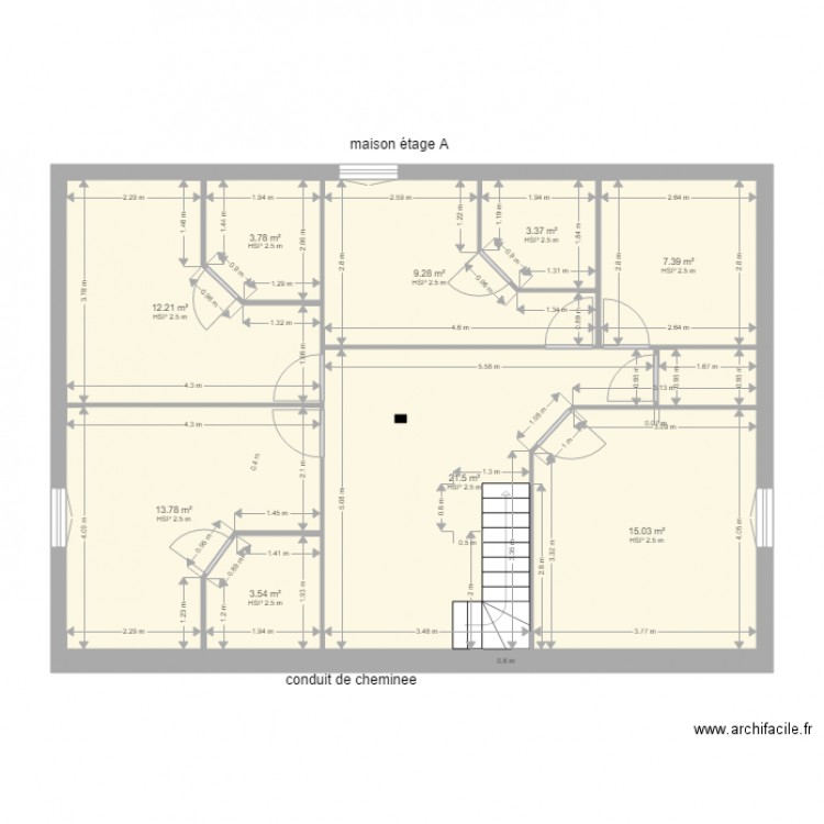 David Home étage A. Plan de 0 pièce et 0 m2