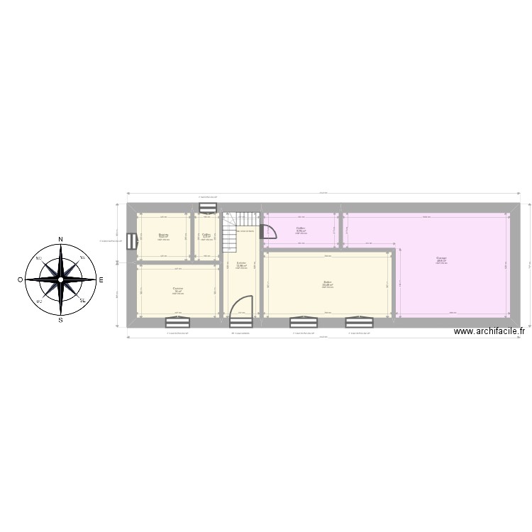 Gourgue . Plan de 0 pièce et 0 m2