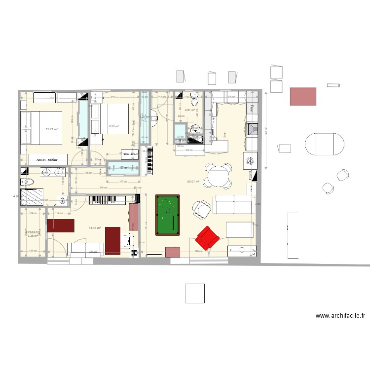 Plan appartement Crocki rev 24. Plan de 0 pièce et 0 m2