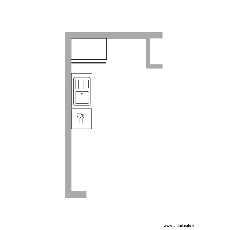 Cuisine Chamboulive. Plan de 0 pièce et 0 m2