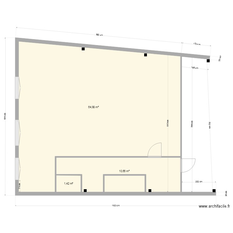 lafayette. Plan de 0 pièce et 0 m2