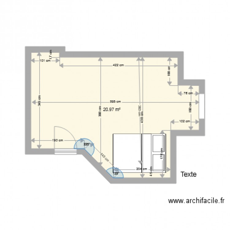 Chambre a manue. Plan de 0 pièce et 0 m2