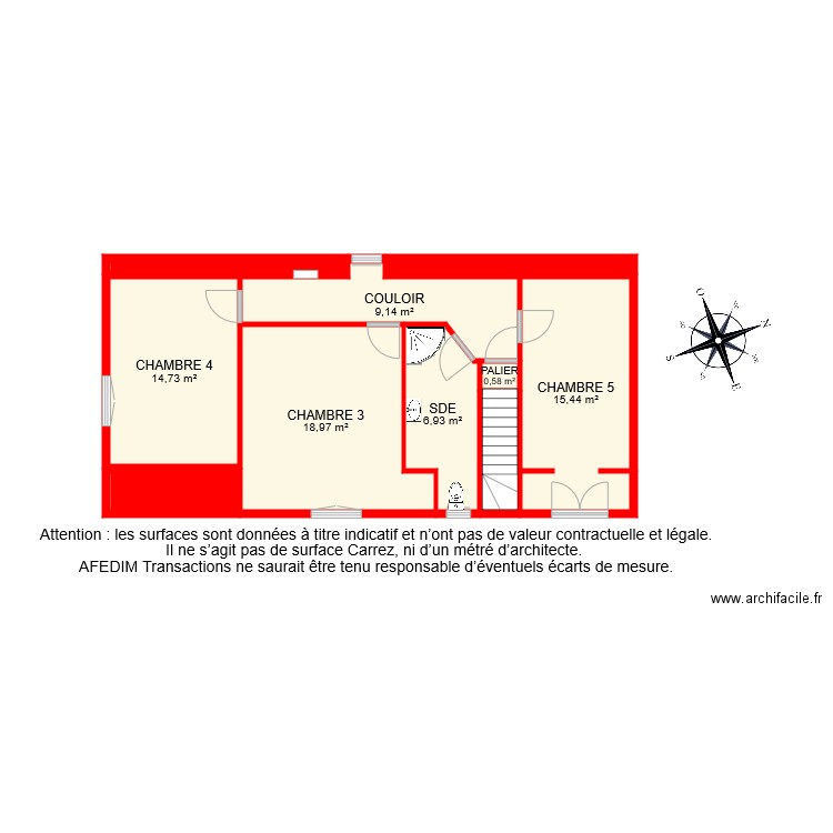 BI 8256 ETAGE PASCAL . Plan de 0 pièce et 0 m2