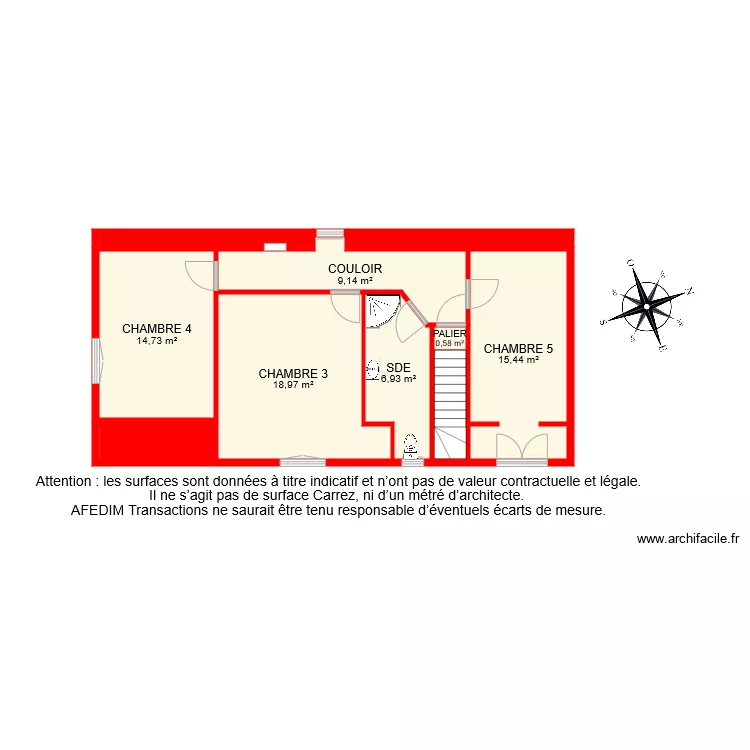 BI 8256 ETAGE PASCAL . Plan de 