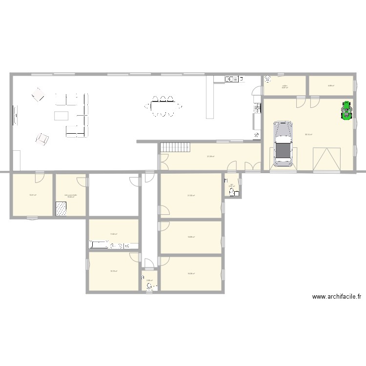 maison 5 oieces L. Plan de 0 pièce et 0 m2