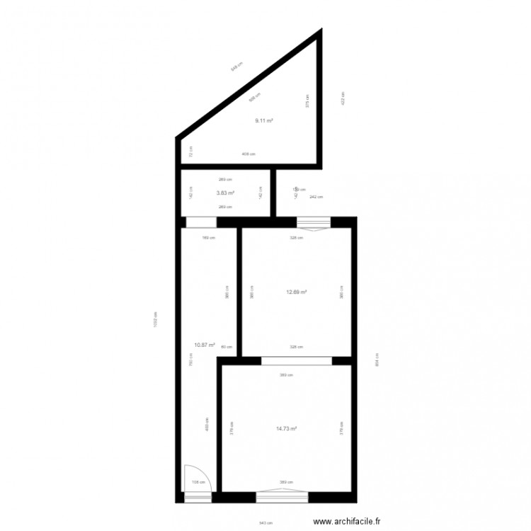 vise 22. Plan de 0 pièce et 0 m2