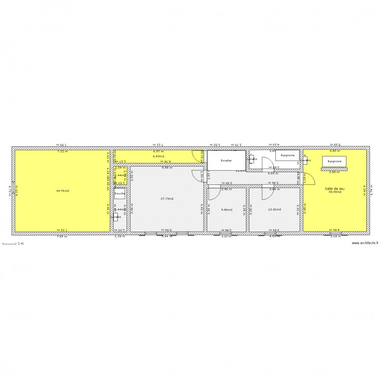 Mas Etage Modif. Plan de 0 pièce et 0 m2