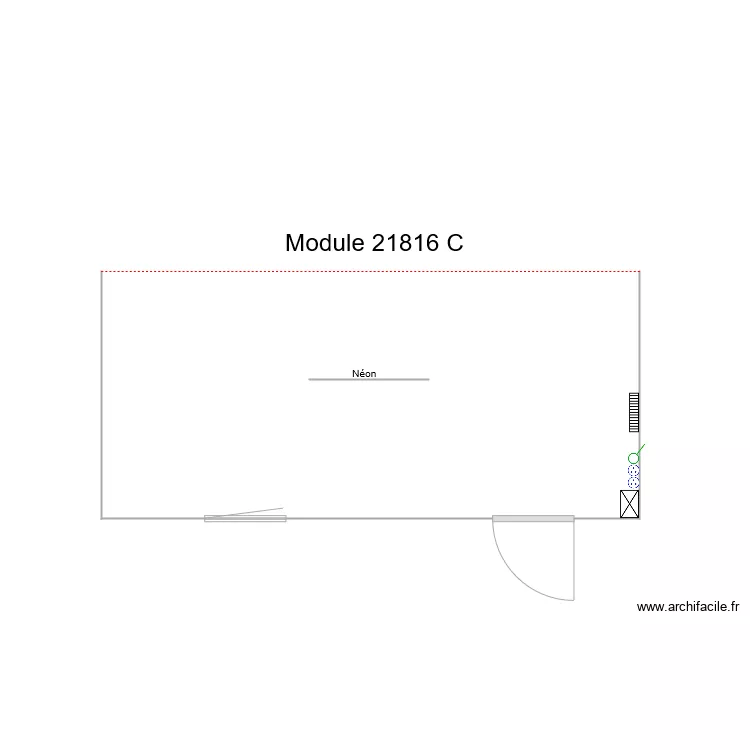 Module 21816C. Plan de 