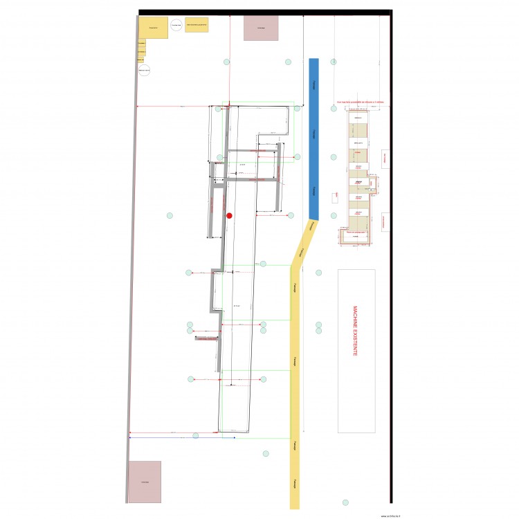 Plan  maçon Dalle canniveaux Le 24 02 17 . Plan de 0 pièce et 0 m2