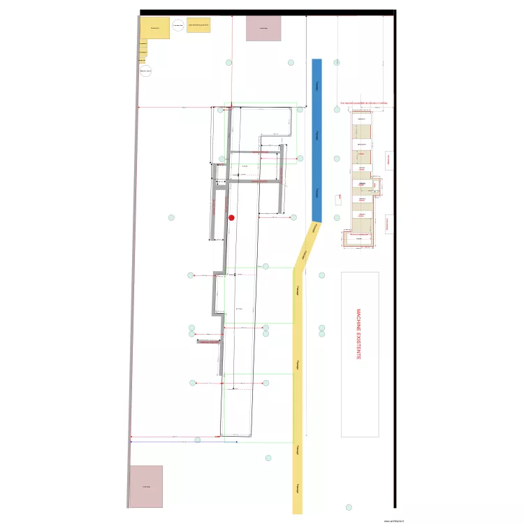 Plan  ma&ccedil;on Dalle canniveaux Le 24 02 17 . Plan de 