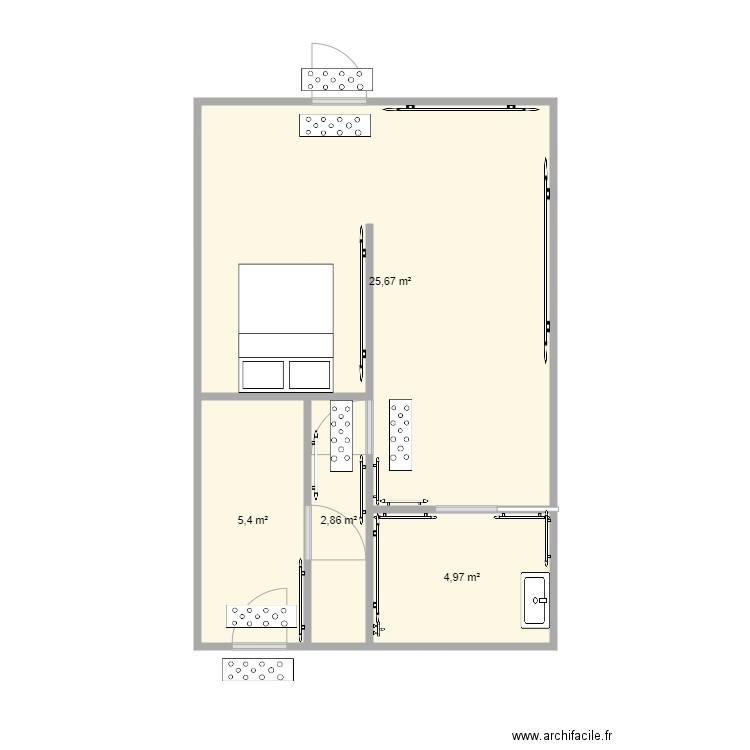 Lomon. Plan de 0 pièce et 0 m2