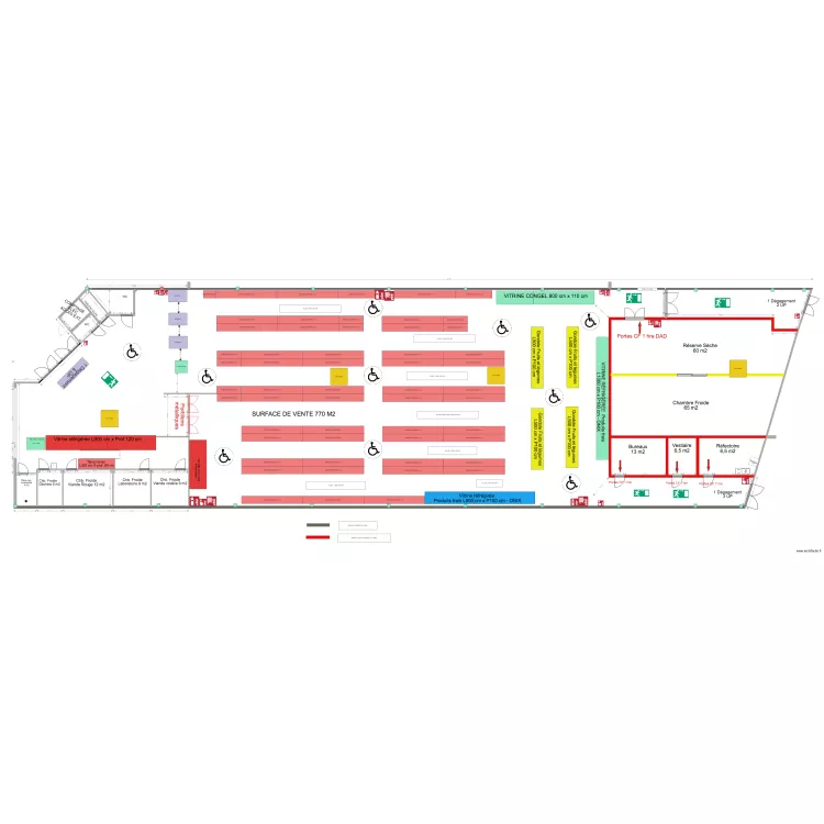 LE MARCHE GRIGNY V7 FINAL 21 juin 2016. Plan de 