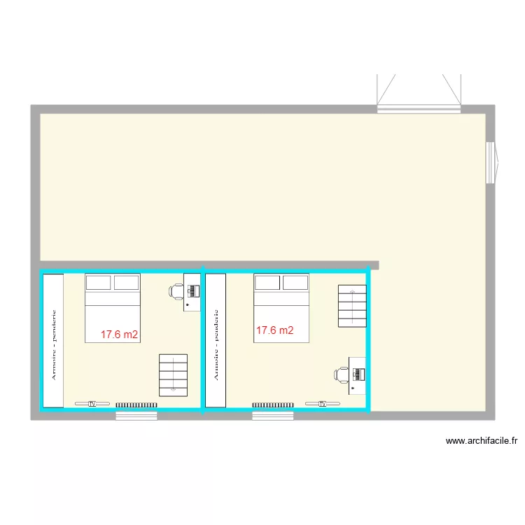 sous sol final. Plan de 