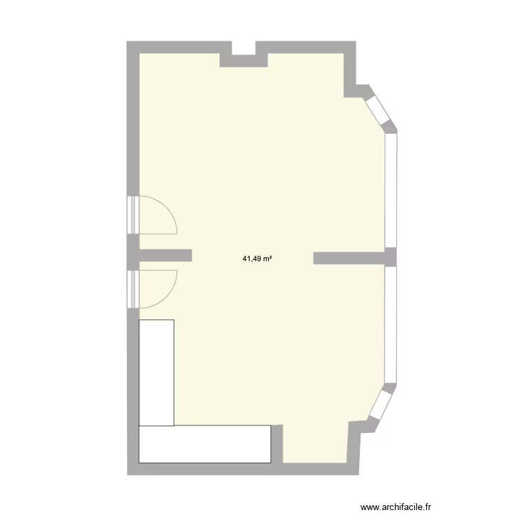 appartement. Plan de appartement. Plan de