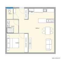 plan appartement 50m2