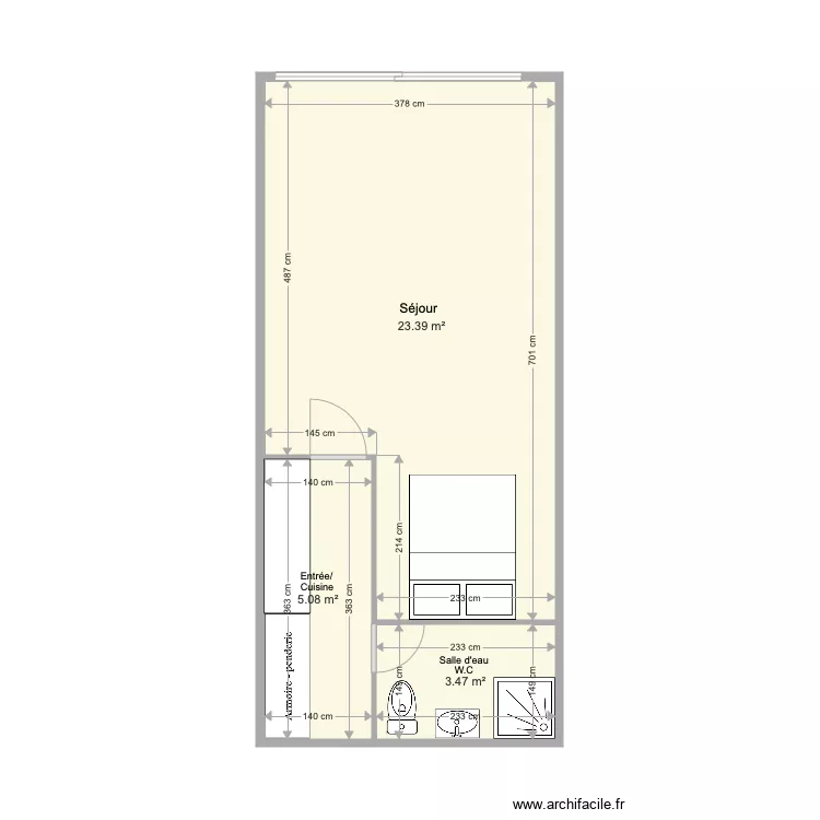 PLAN CASA DEL MAR. Plan de 