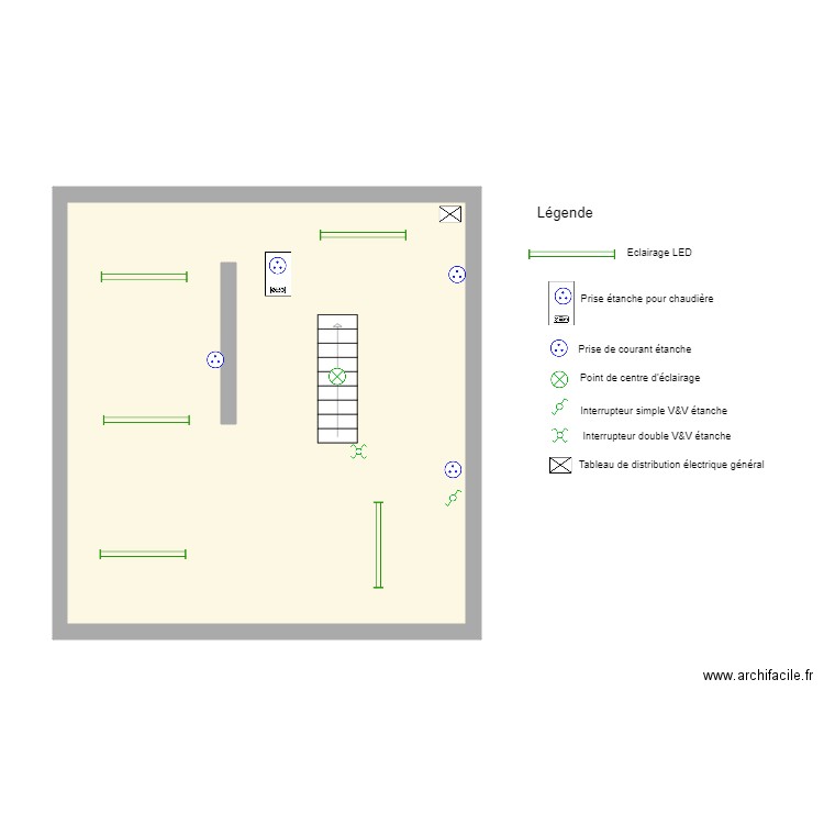 BEZOT Sous sol. Plan de 0 pièce et 0 m2