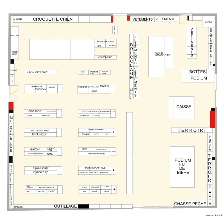 Flixecourt projet. Plan de 0 pièce et 0 m2