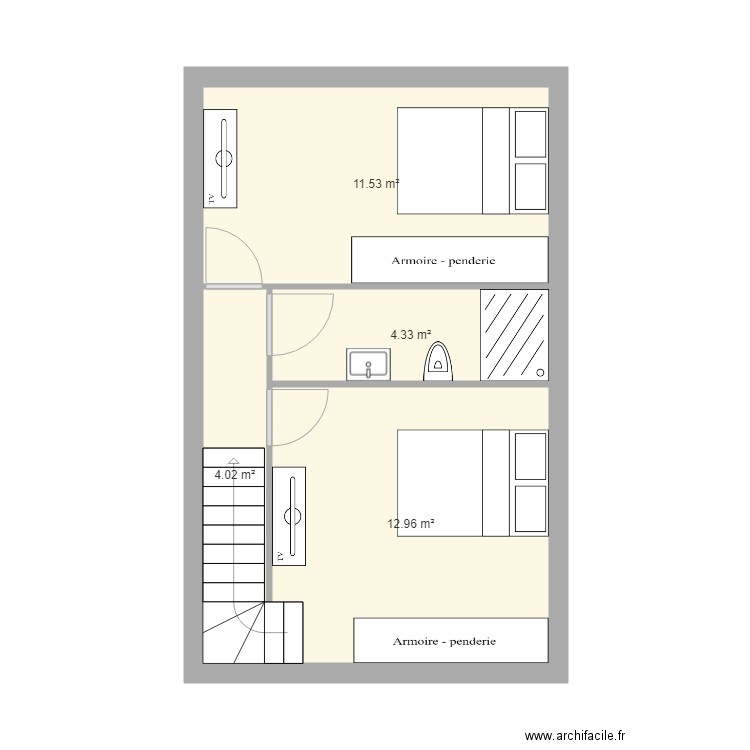 SEVRE ANXAUMONT. Plan de 0 pièce et 0 m2