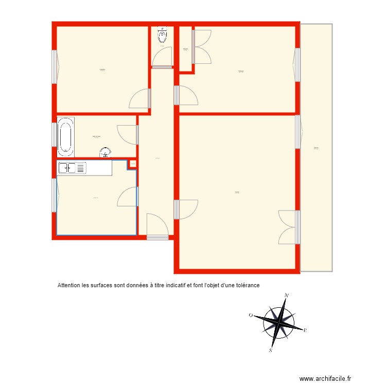 BI 3417 non côté. Plan de 0 pièce et 0 m2