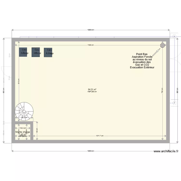 Laiterie vers 3. Plan de 