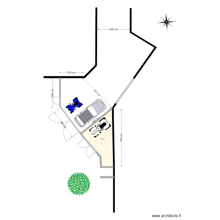 Sereines entrée 0 quart 3. Plan de 0 pièce et 0 m2