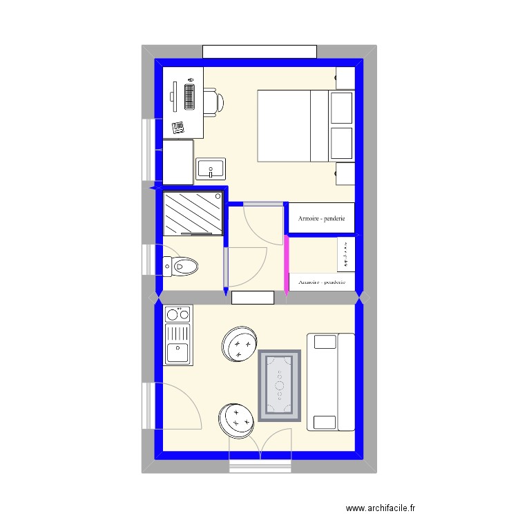FR DAVID ORB. Plan de 0 pièce et 0 m2