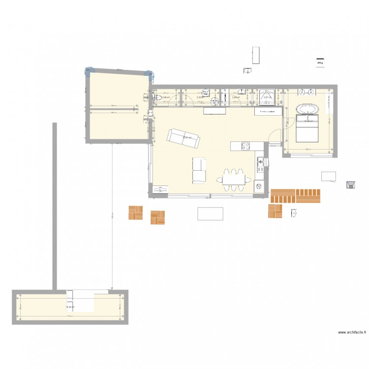 LOUISIERE 3. Plan de 0 pièce et 0 m2