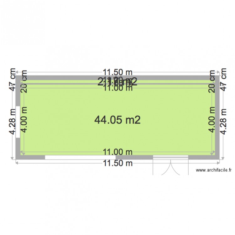 MAS RCH. Plan de 0 pièce et 0 m2