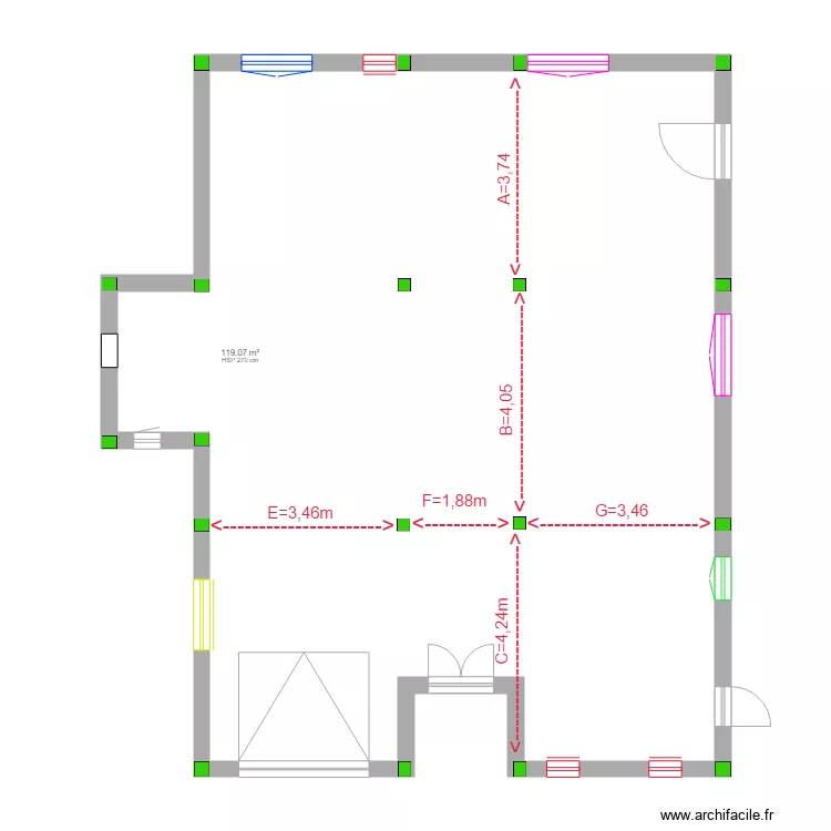 plan fondation b. Plan de 
