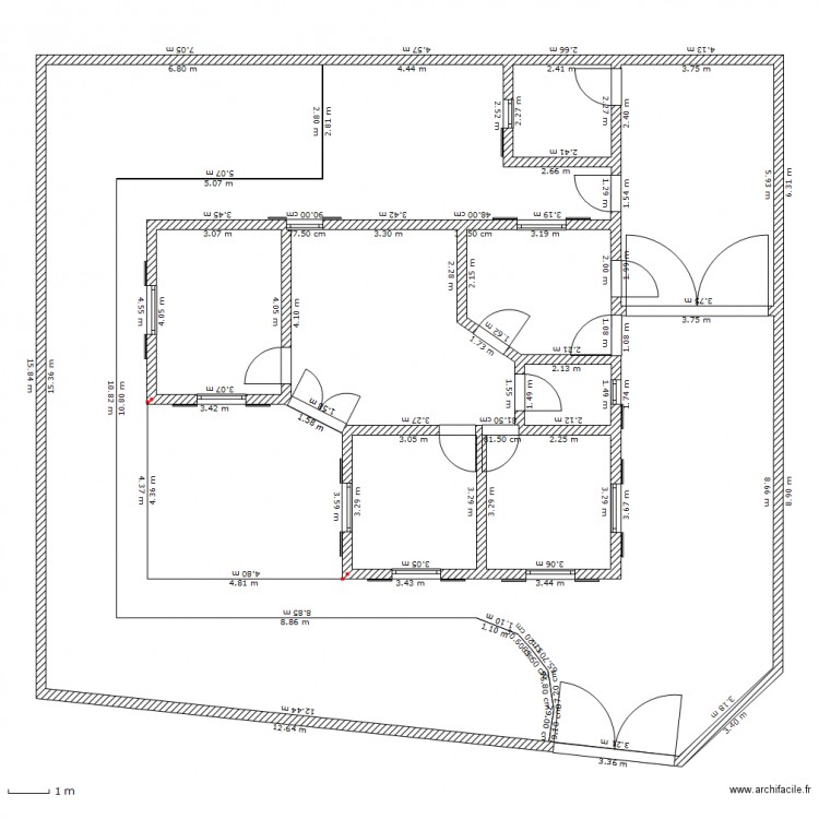 maison plage sidi mansour2. Plan de 0 pièce et 0 m2