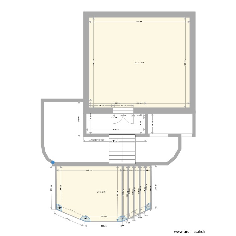 TERRASSE Lunion 2019. Plan de 0 pièce et 0 m2