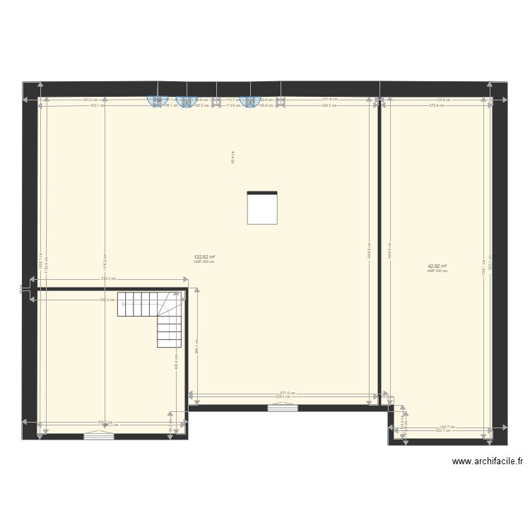 Ferme La Giettaz26. Plan de 20 pièces et 320 m2