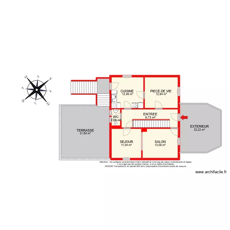 BI 11498 RDC TEST. Plan de 